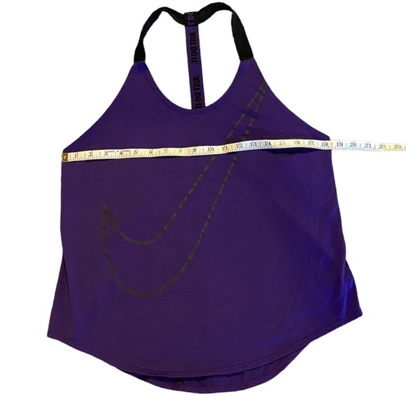 Nike elasticka Grx racer tank top purple woman’s size medium like new - Picture 3 of 7
